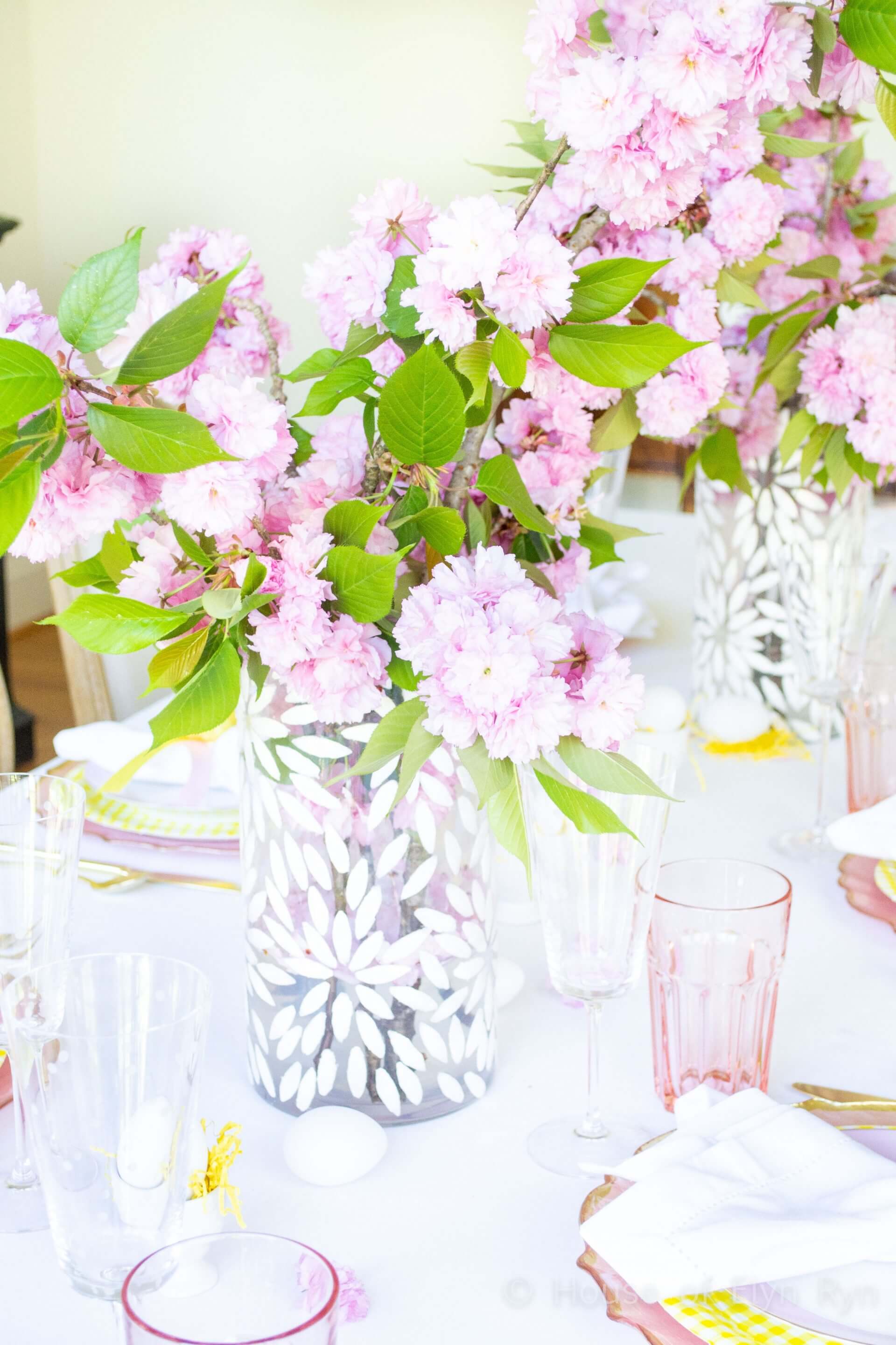Pink and Yellow Spring Table – The House of Elyn Ryn