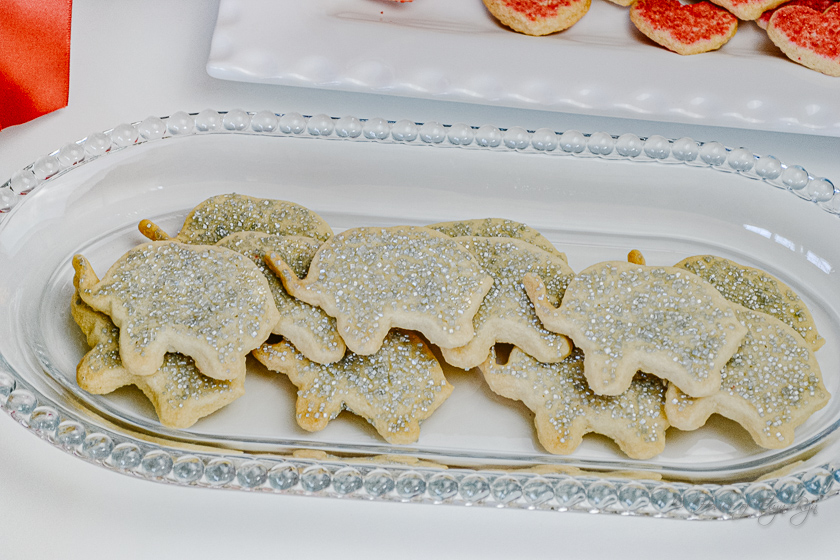 Sugar Cookies for a Baby Shower