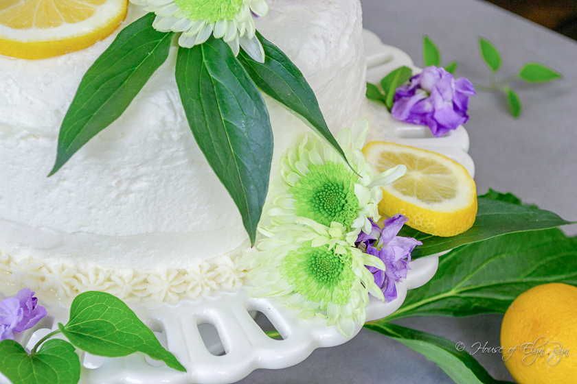 Lemon Elderflower Cake