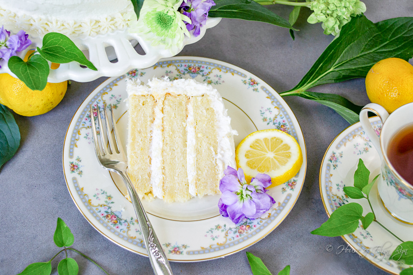 Lemon Elderflower Cake
