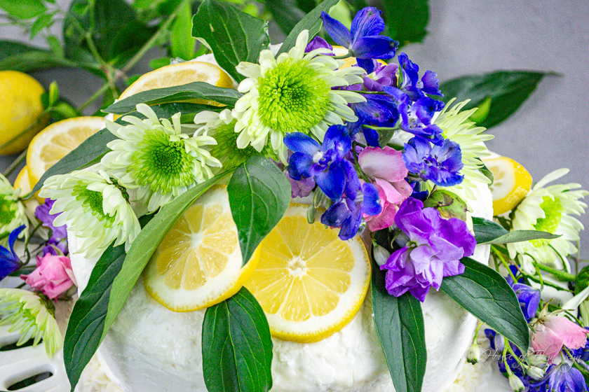 Lemon Elderflower Cake