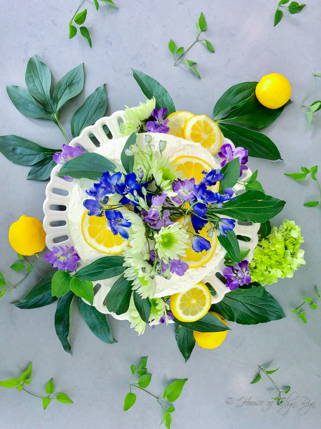 Lemon Elderflower Cake