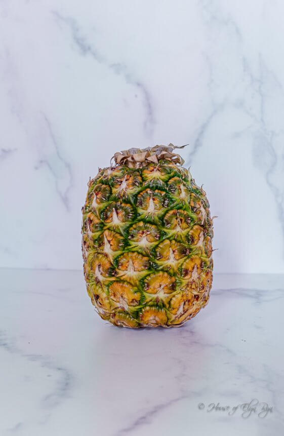 Pink Pineapple without a top crown