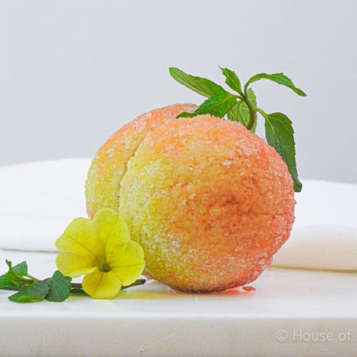 Peach Lookalike Cookies