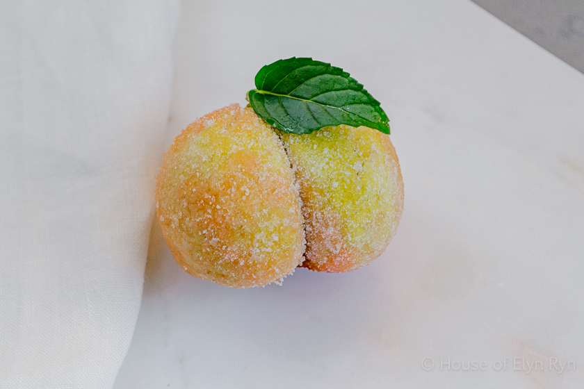 Peach Lookalike Cookies