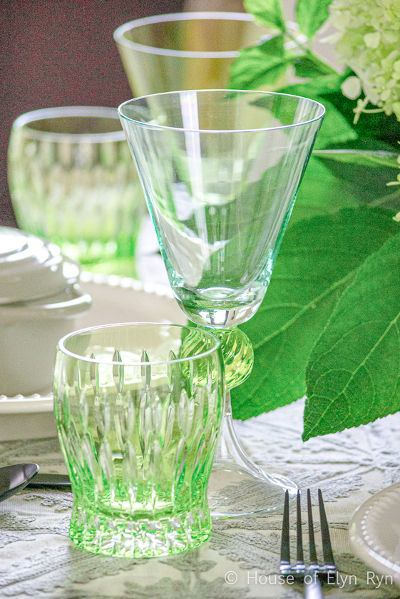Limelight hydrangea table