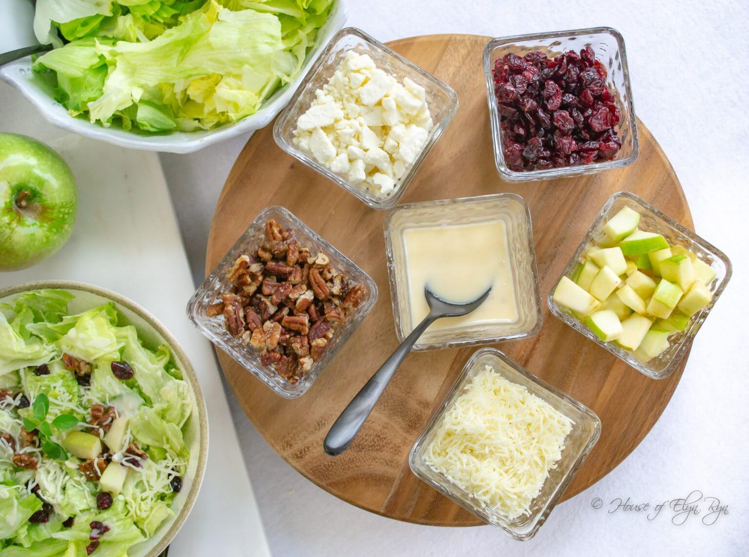 Granny Smith Apple Salad The House of Elyn Ryn