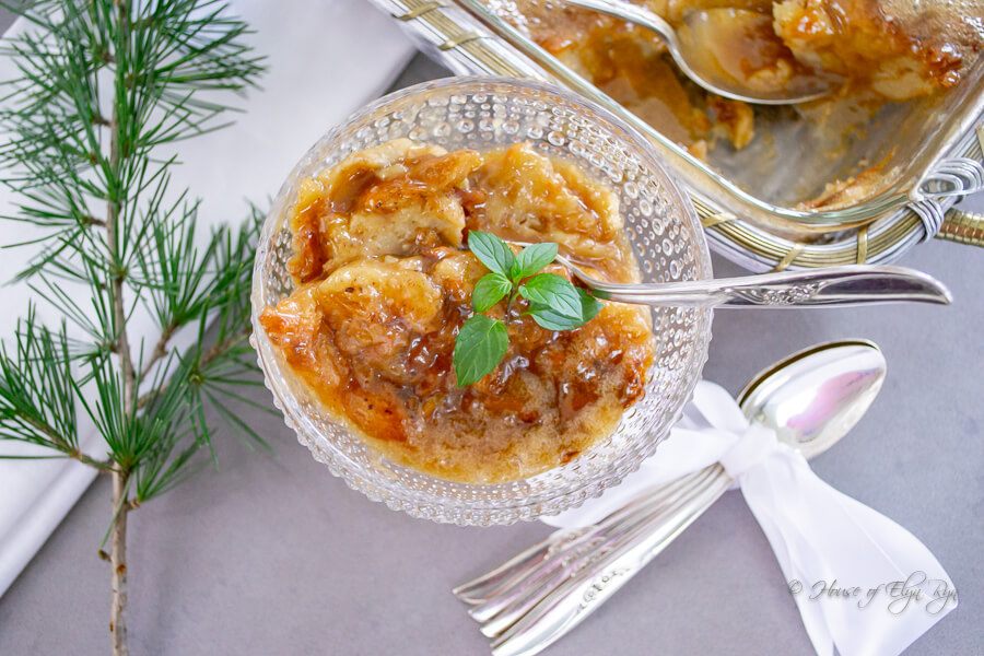 Croissant Bread Pudding 