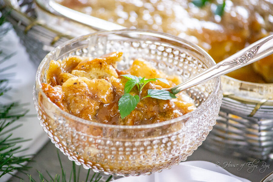 Croissant Bread Pudding 