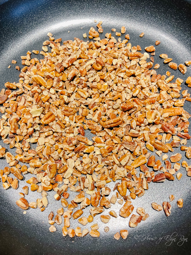 Chopped pecans