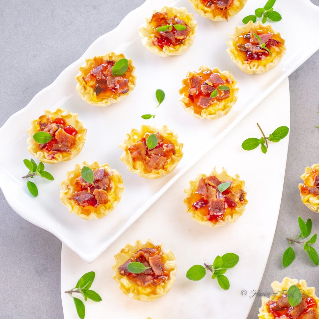 Cheese & Hot Pepper Jelly Bites