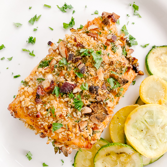 Honey-Pecan Salmon
