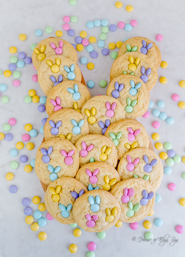 M&M Bunny Cookies
