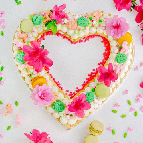 Heart Cream Tart