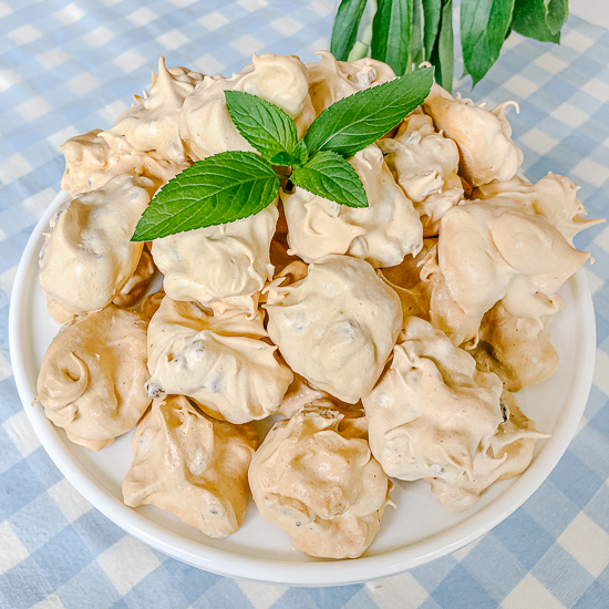 Pecan Meringue Cookies