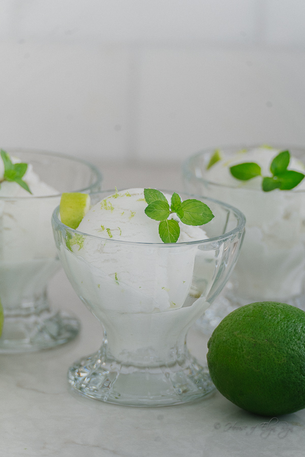 Coconut-Lime Sorbet