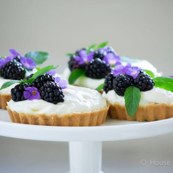 Blackberry Lime Tarts