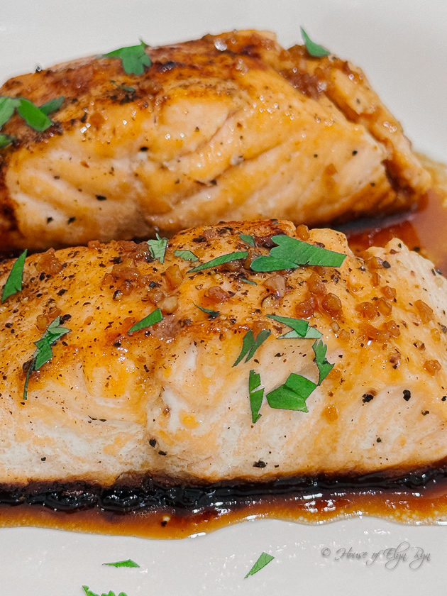 Bourbon Glazed Salmon