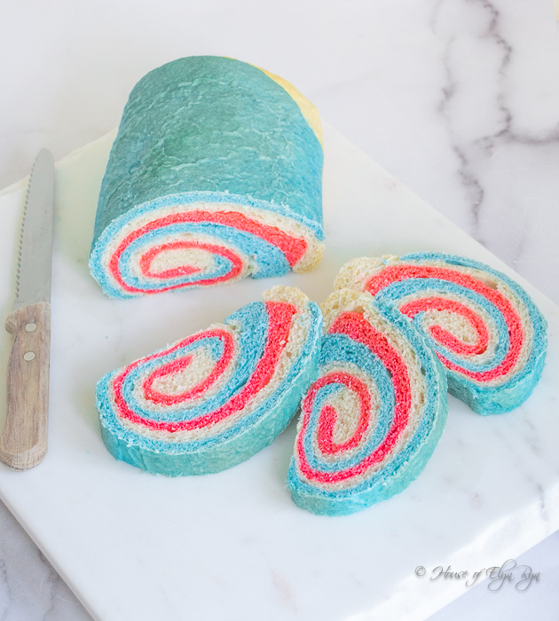 Red White and Blue Bread