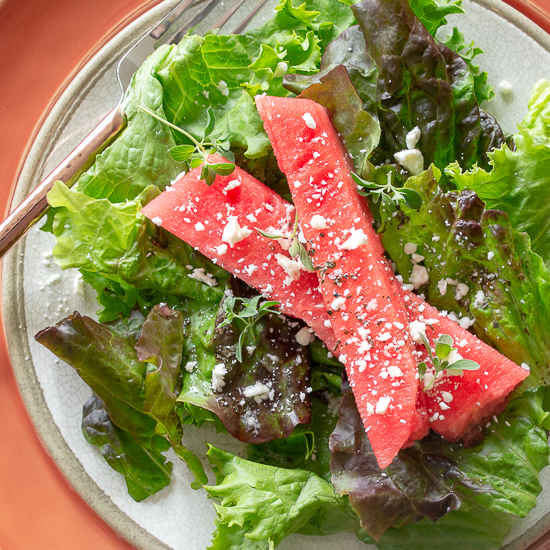 Watermelon salad