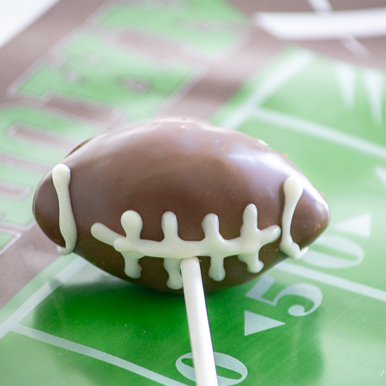 Chocolate Peanut Butter Footballs