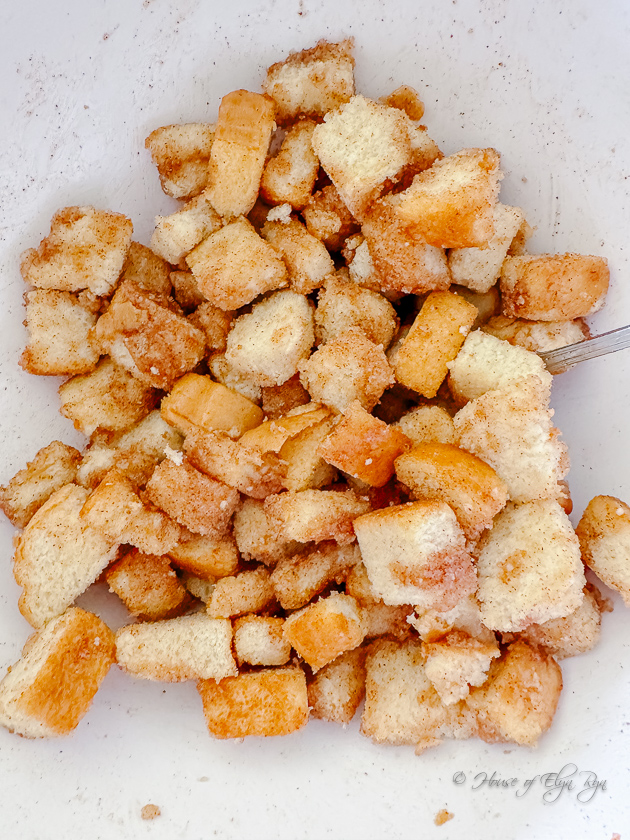 Cinnamon Croutons