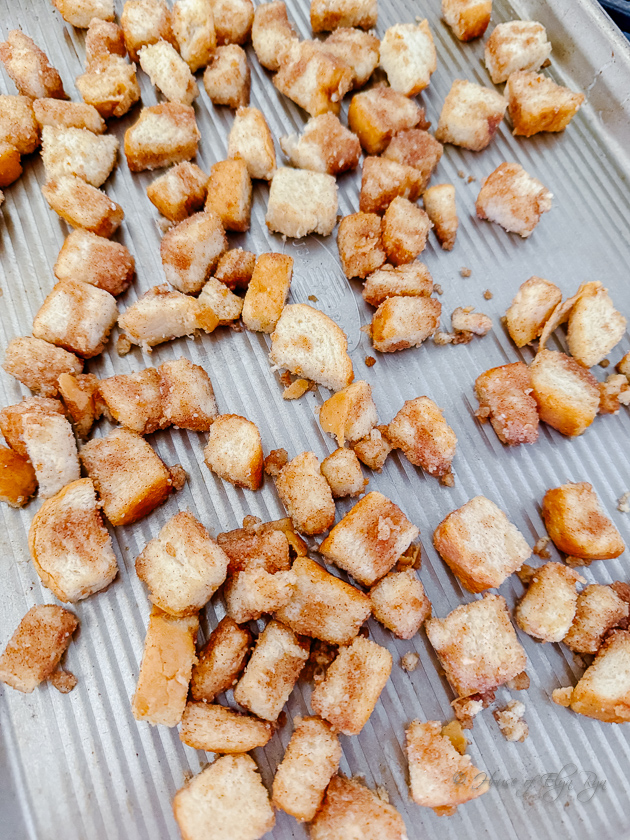 Cinnamon Croutons