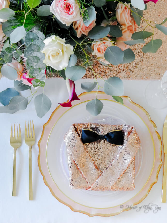 Pink and Gold Christmas