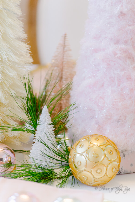 A Pink and Gold Christmas