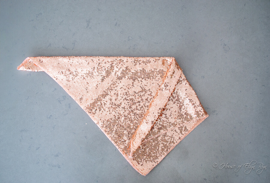 How to Fold Tuxedo Napkins