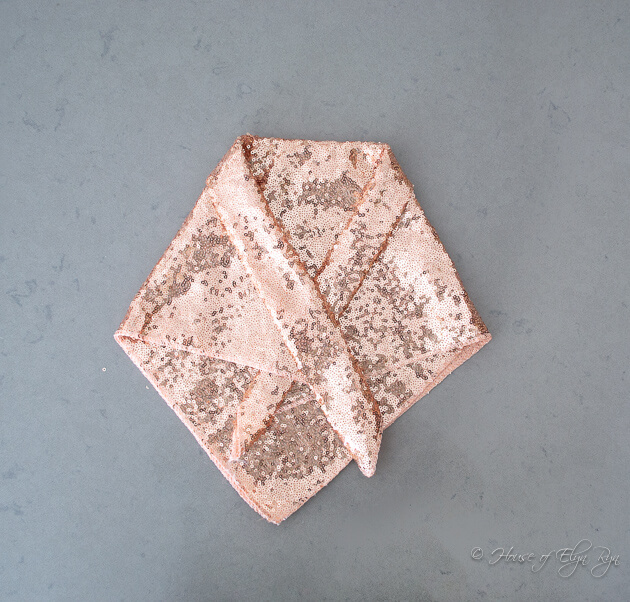 How to Fold Tuxedo Napkins