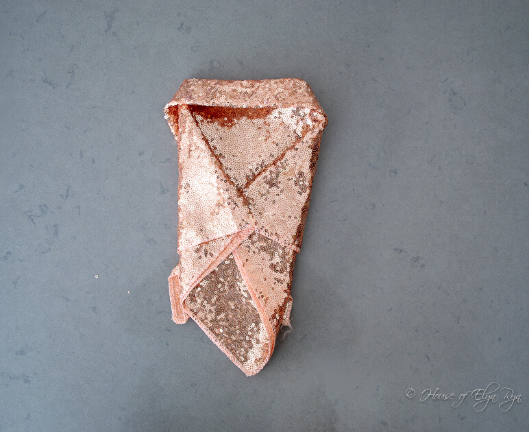 How to Fold Tuxedo Napkins