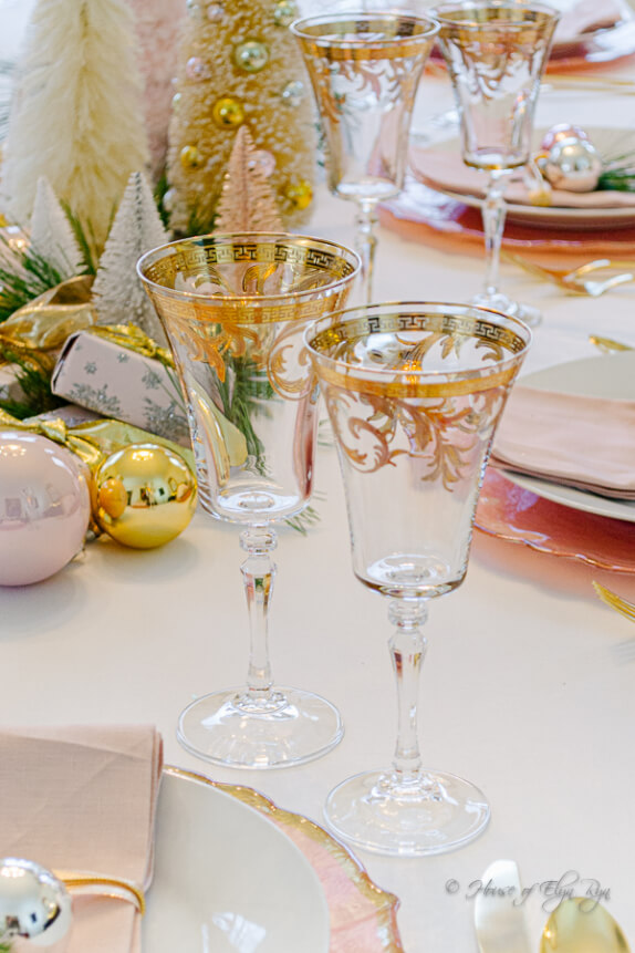 A Pink and Gold Christmas