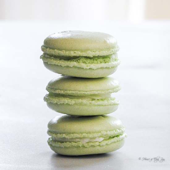 Green Apple Macarons