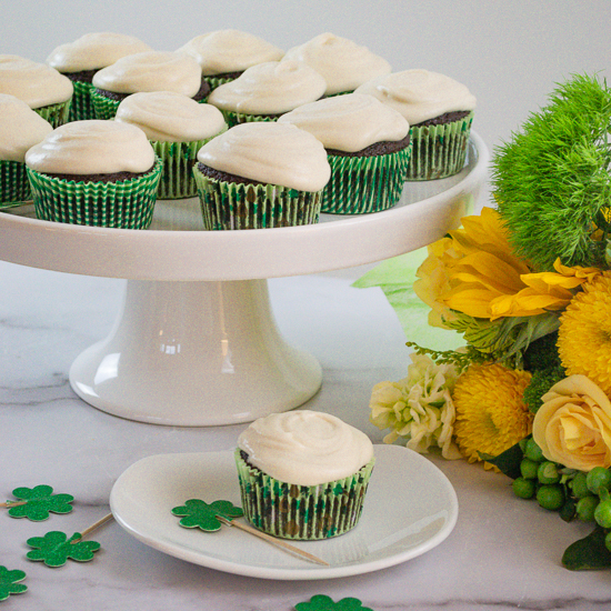 Guinness Chocolate Cupcakes