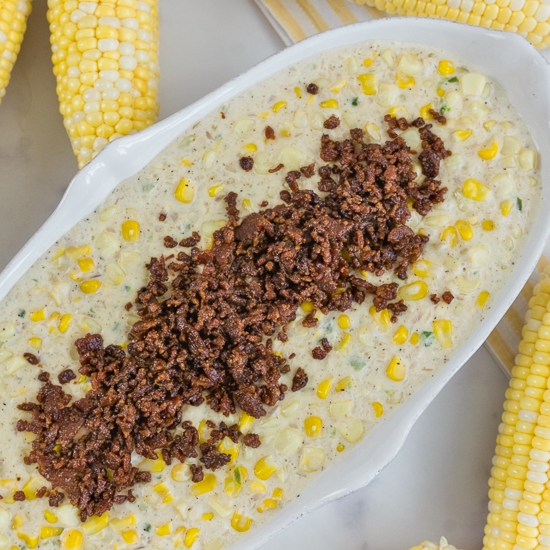 Skillet Corn with Bacon