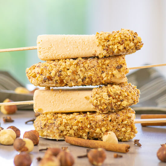 Pumpkin Spice Ice Cream Treats | House of Elyn Ryn