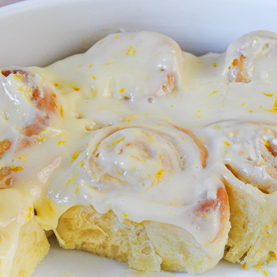 Fluffy Orange Rolls