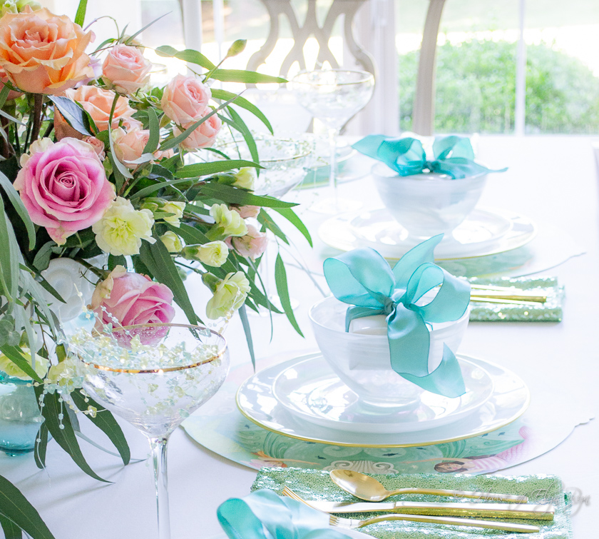 How to Set an Elegant Mermaid Table
