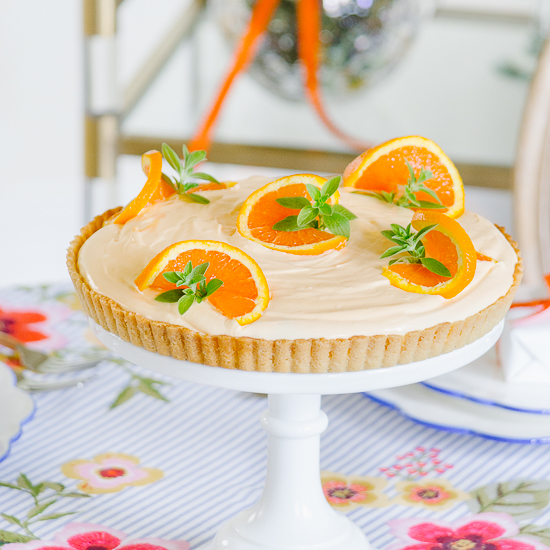 Orange Cream Tart
