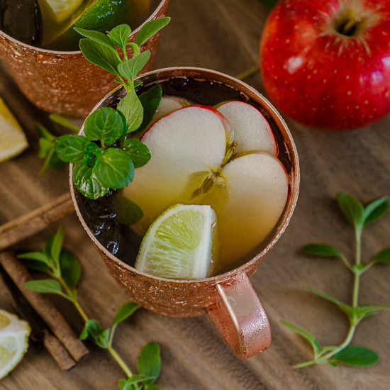 Cinnamon Apple Moscow Mule
