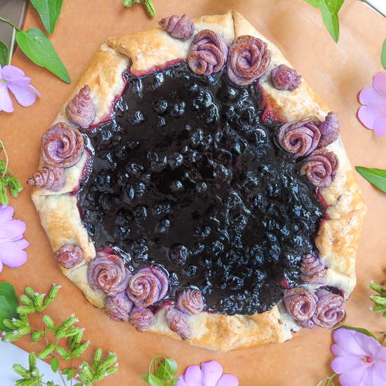 Blueberry Galette