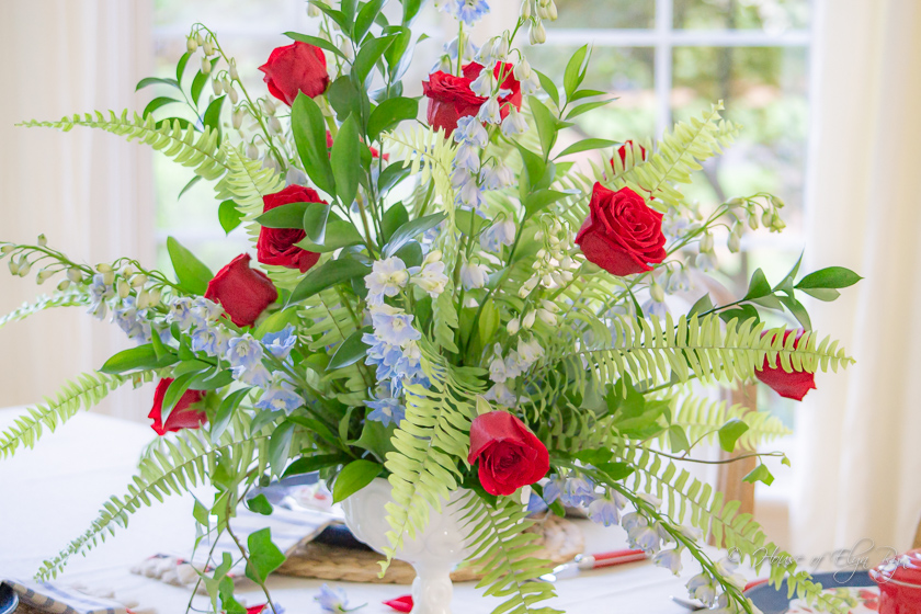 Ultimate Guide to Create a Casual Red, White & Blue Table