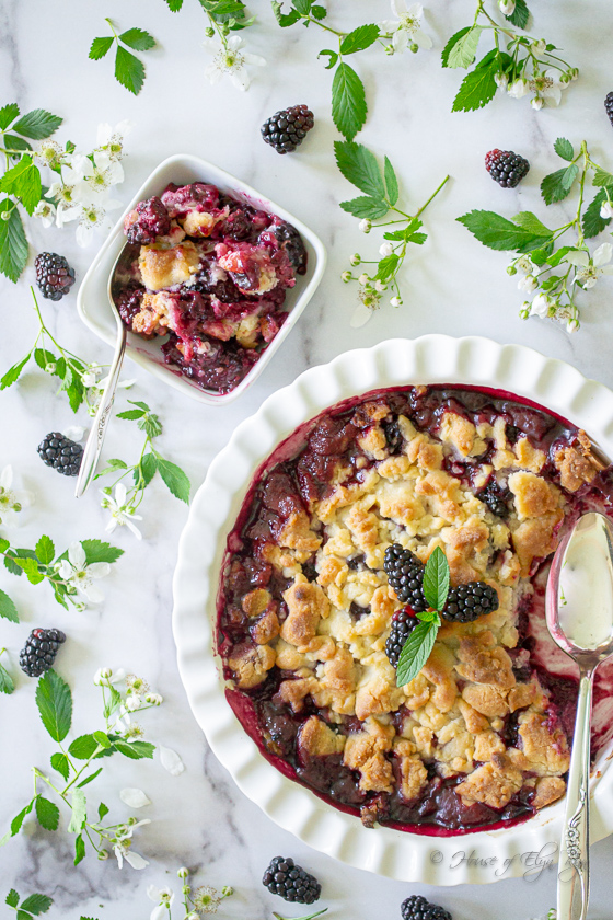 Blackberry Crisp