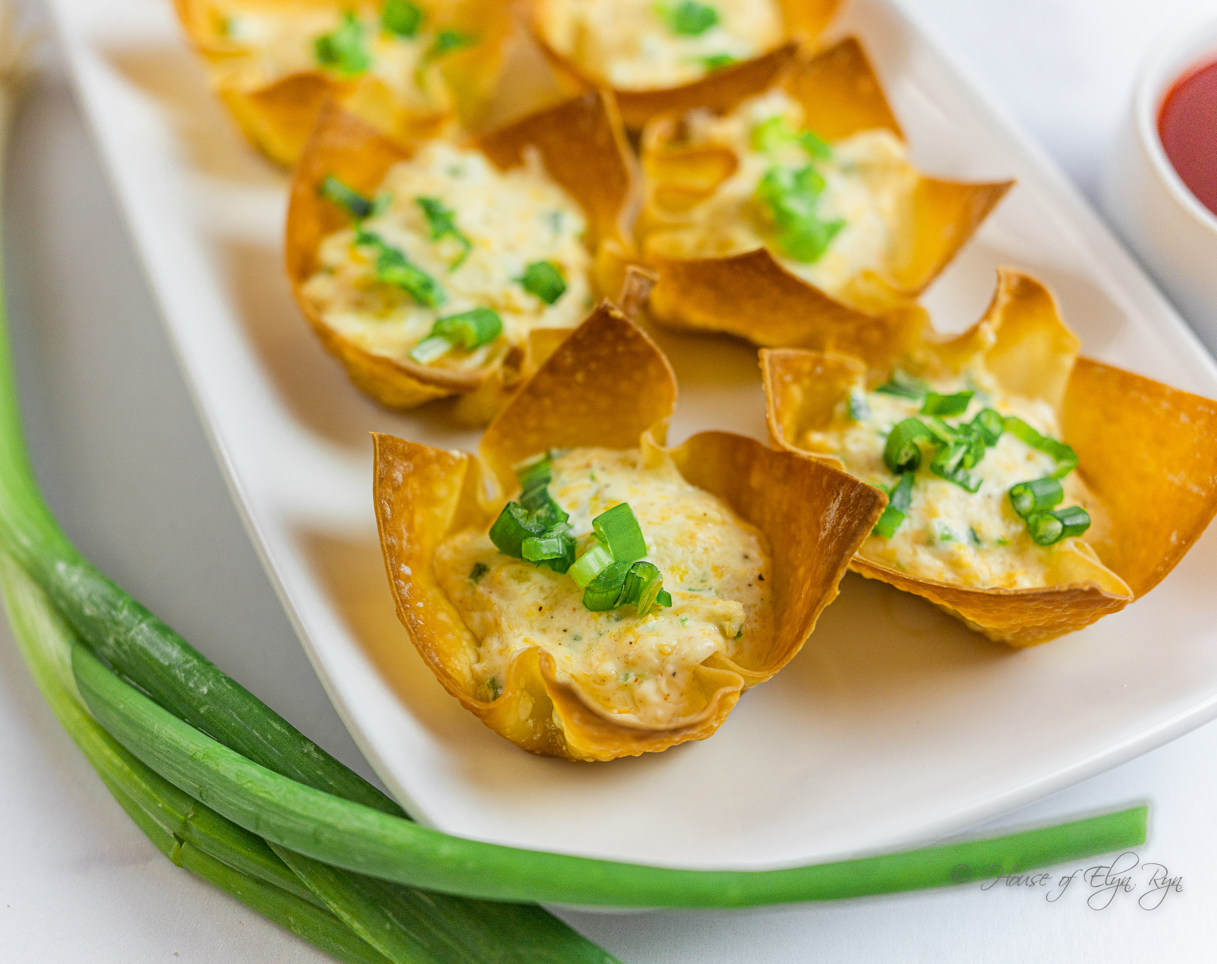 Wonton Jalapeno Cheese Cups