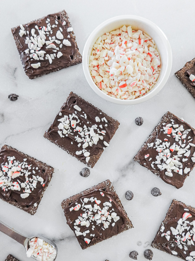 Peppermint Graham Cookies