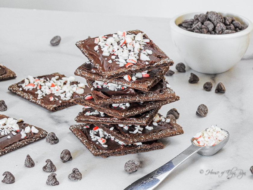 Peppermint Graham Cookies