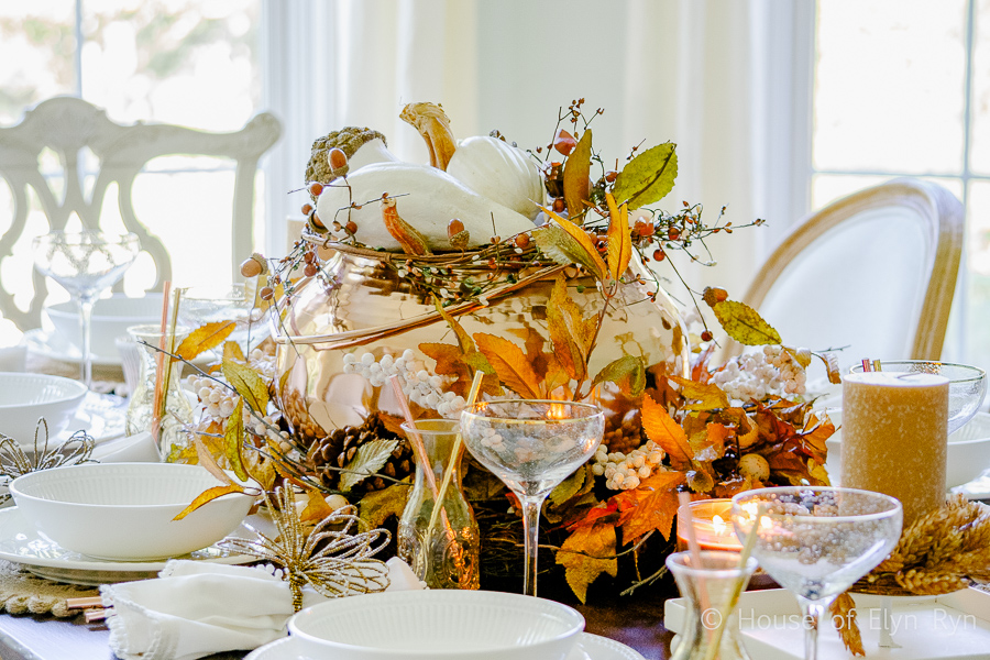 Copper Thanksgiving Table