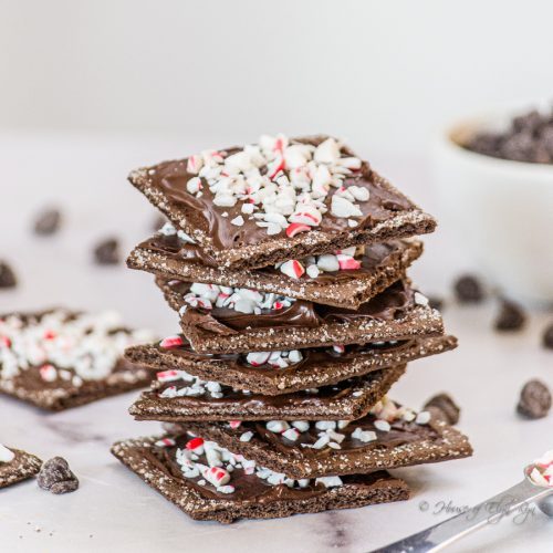 Peppermint Graham Cookies