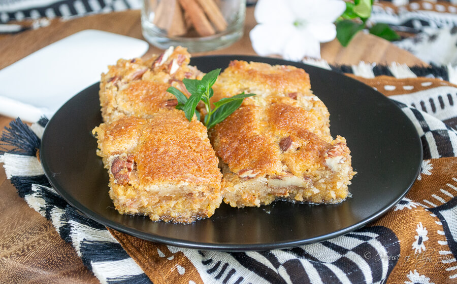 Ooey Gooey Sweet Potato Bars